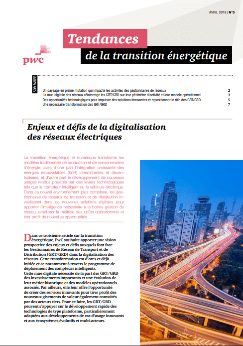 Enjeux et défis de la digitalisation des réseaux électriques