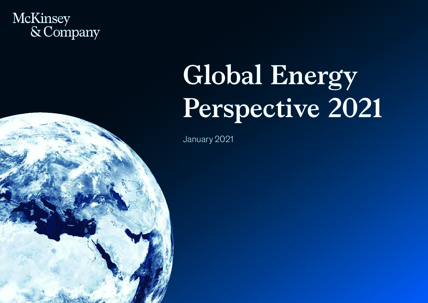 Global Energy Perspective 2021 – McKinsey&Company