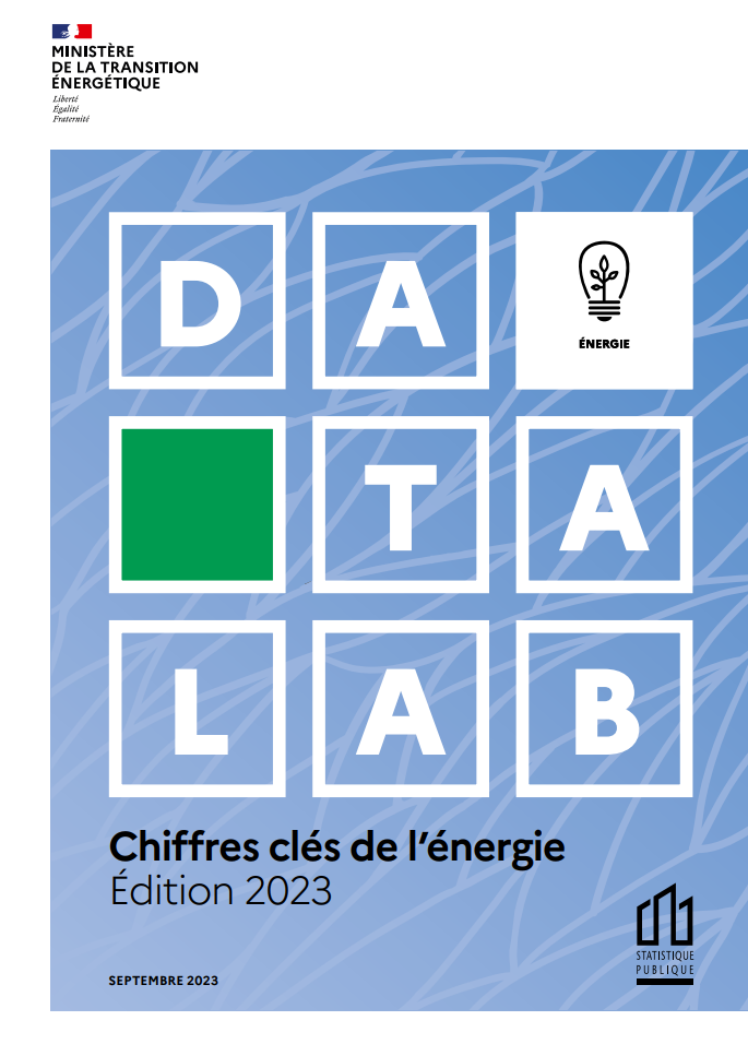 Chiffres clés de l’énergie – Edition 2023 – Ministère de la transition énergétique